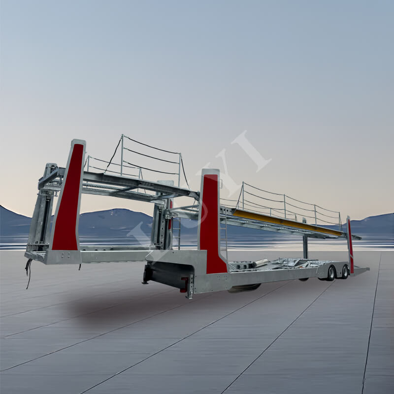 2축 17미터 리프트 유형 2층 차량 운송업자