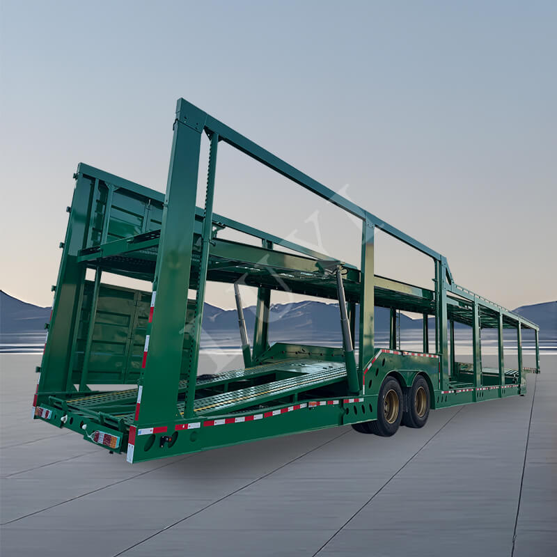 2축 차량 운송 트레일러, 차량 운송 세미트레일러