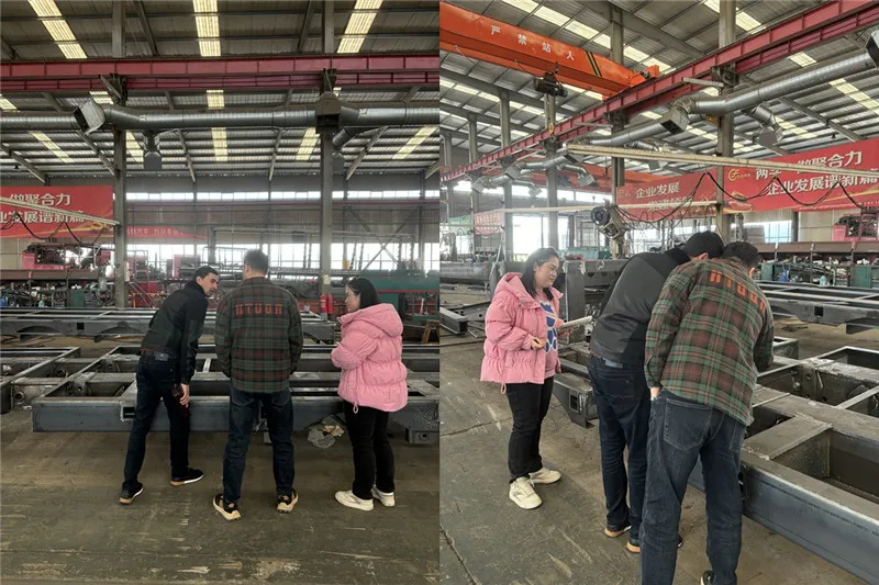 우리 고객은 Shandong 본사에 와서 전문 팀과 대면 상세한 협상을했습니다.