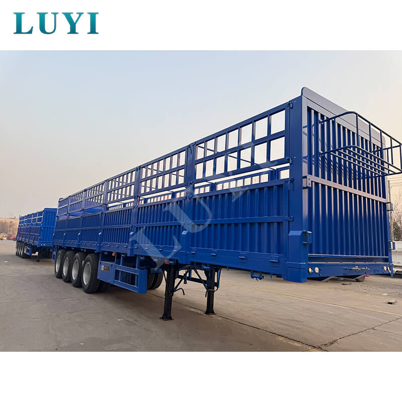 아프리카 인프라에 힘을 실어주세요! 4축 측벽 세미트레일러를 세네갈에 일괄 발송