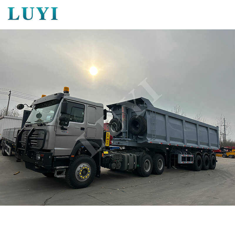 산과 바다를 넘어 신뢰하라! 조지아 상인들이 서명을 위해 도착하고 티퍼 트럭 수출이 새로운 파트너를 얻습니다