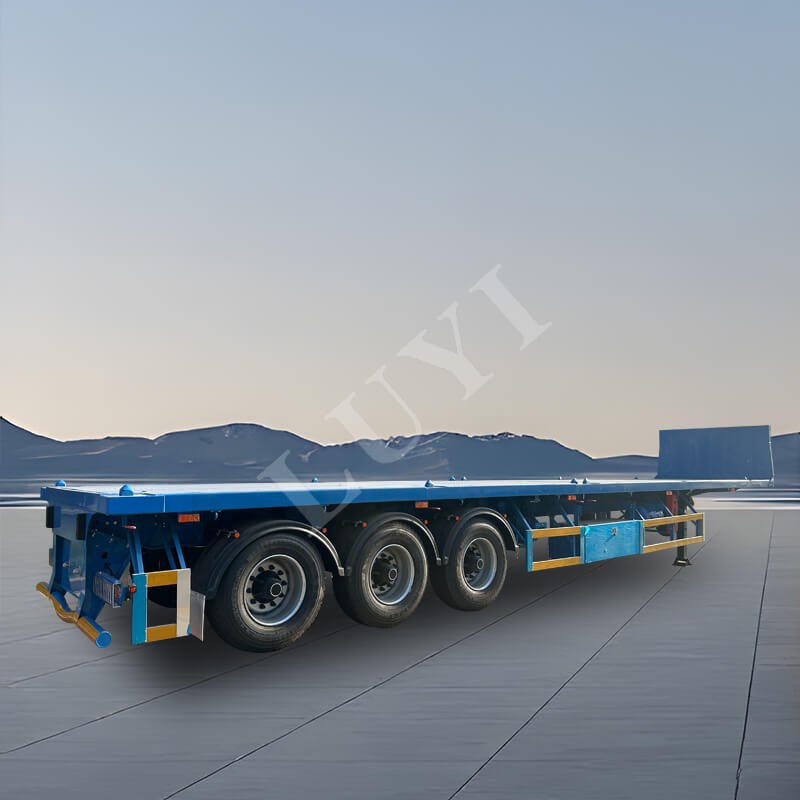 3축 40톤 플랫베드 세미트레일러