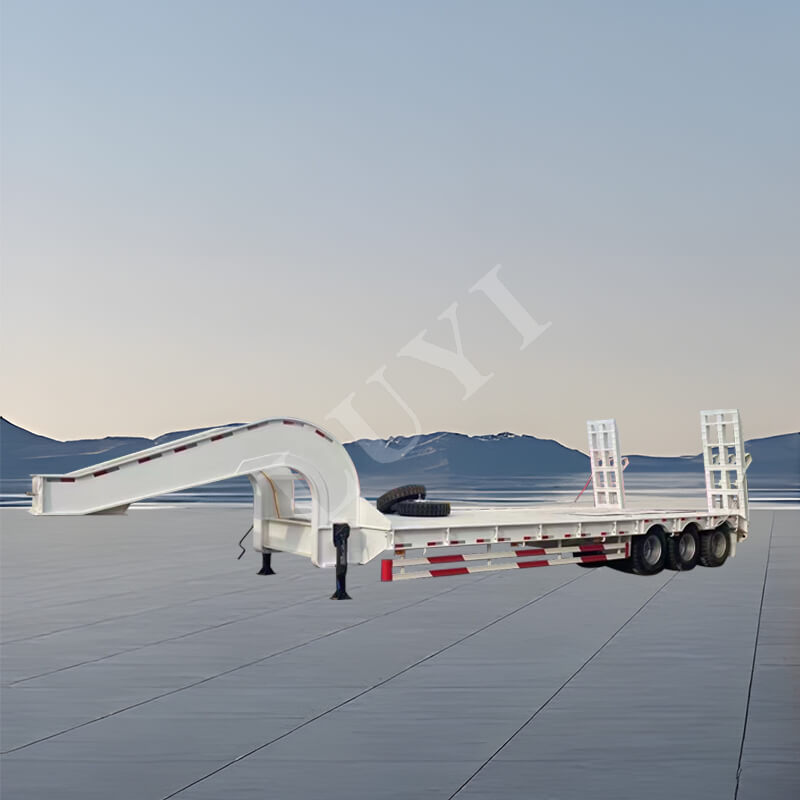 3축 40톤 로우베드 트레일러