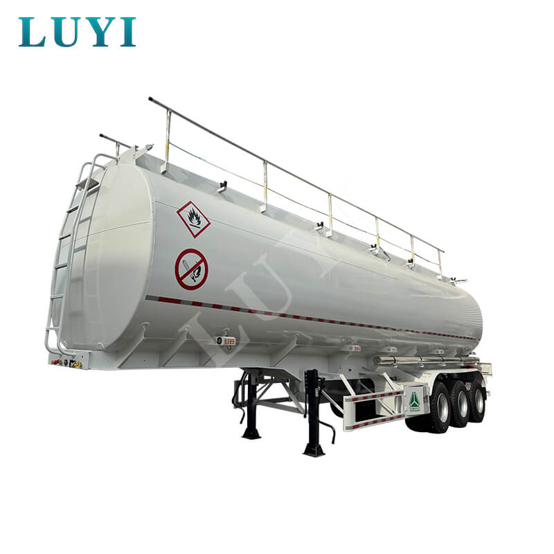 42000 리터 알루미늄 연료 탱크 세미트레일러 3 축