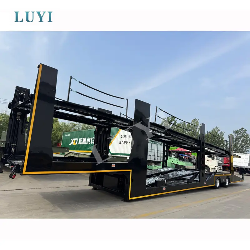 LUYI Double-Deck Car Hauler: 용량을 두 배로 늘리고 효율성을 극대화하세요