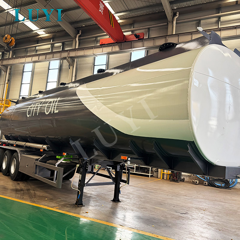 LUYI 공장 가격 3축 40,000리터 오일 탱크 세미트레일러