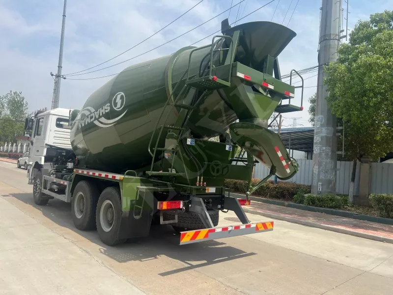 Shacman F3000 시멘트 믹서 트럭