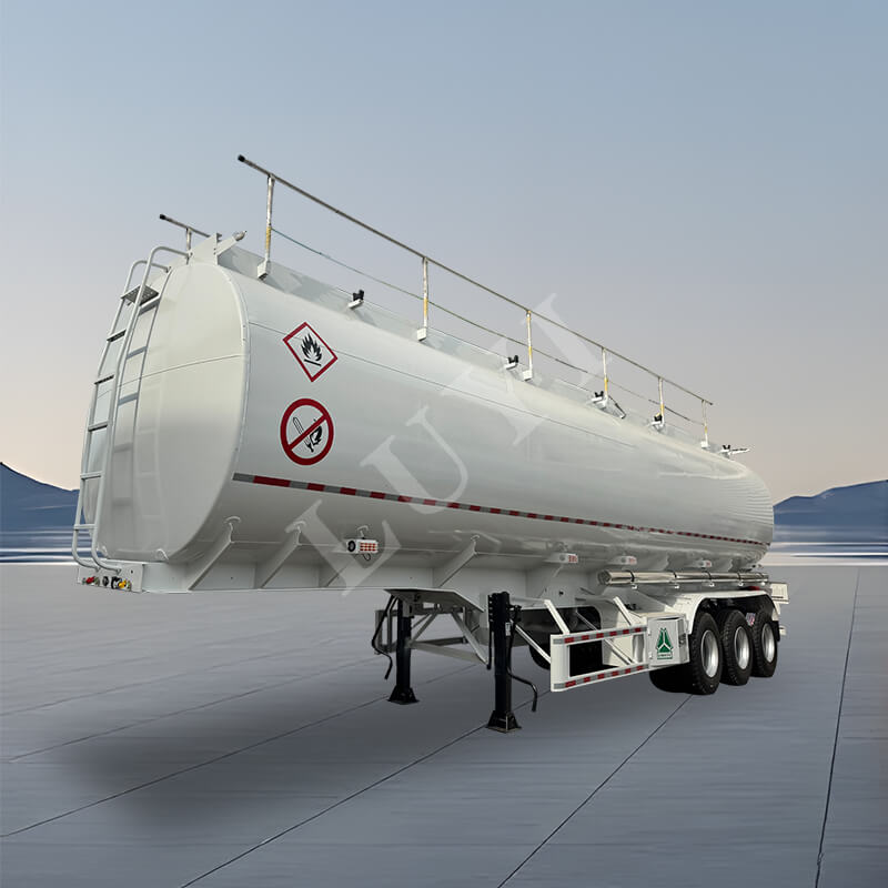 3축 45/입방미터 오일 탱크 세미트레일러